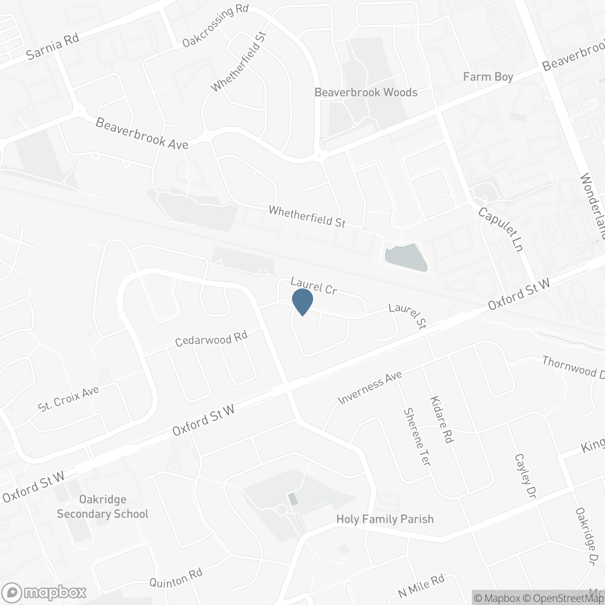 122 LAUREL STREET, London, Ontario N6H 4X1